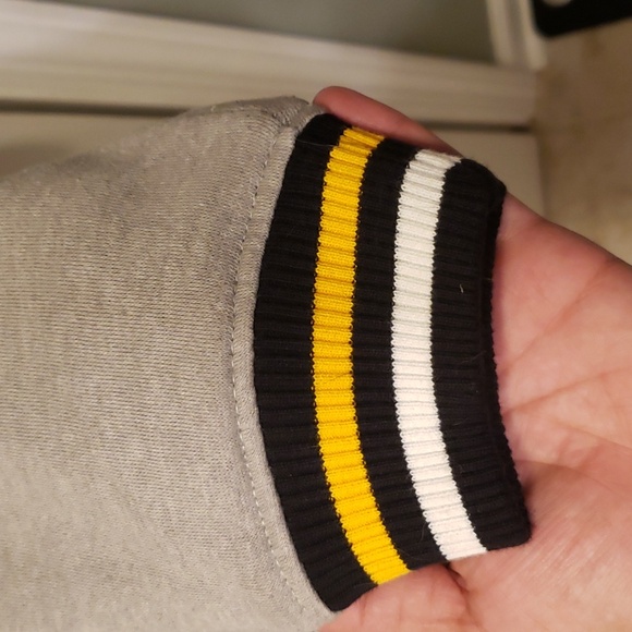 WOMEN'S LARGE NFL STEELERS LETTERMAN/VARSITY JACKET - Picture 6 of 16